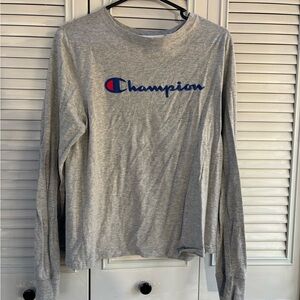 Grey champion t shirt